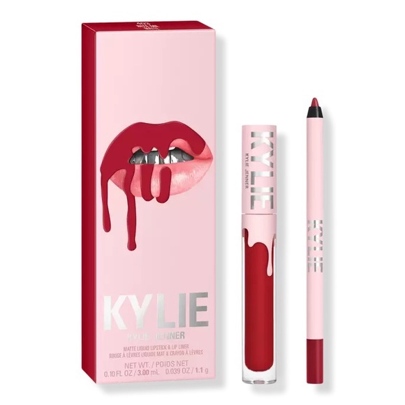 Kylie Cosmetics Other - NWT Kylie Cosmetics Lip Kit Bite Me Matte Liquid Lipstick and Lip Liner